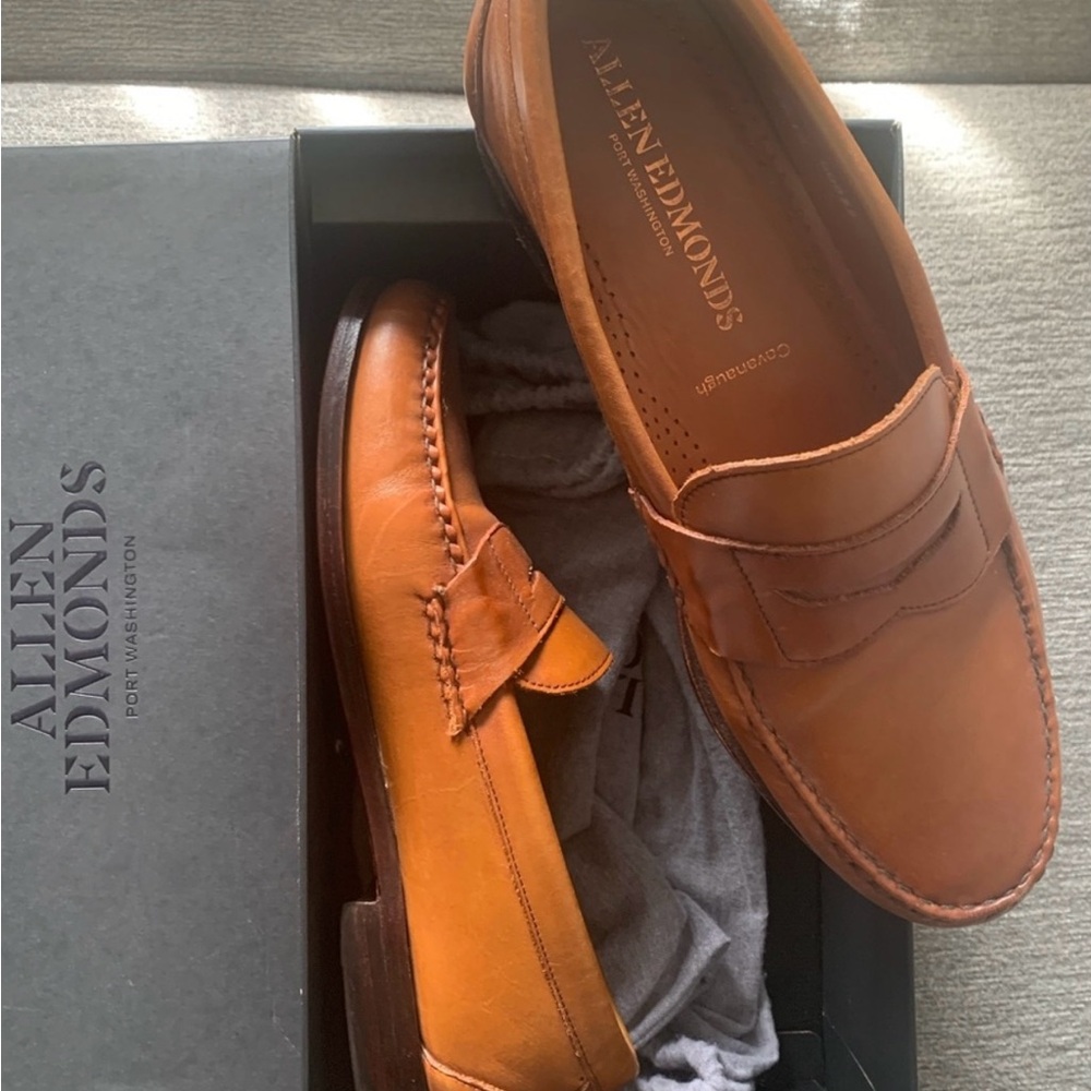 Allen Edmonds Men's Brown Leather Loafers - at final price.